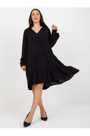Suknelė - D73761M30361A - Juoda
