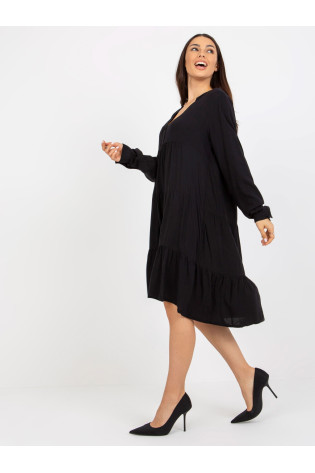 Suknelė - D73761M30361A - Juoda 2