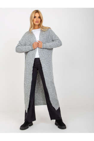 Cardigan-VI-SW-21TU750.31X-pilka