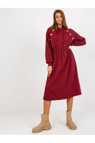 Suknelė-RV-SK-8336.12P-bordo
