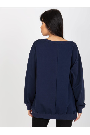 Megztinis-VI-BL-094.03P-tamsiai mėlynas