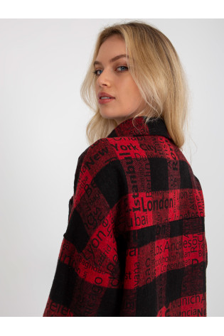 Marškiniai-DN-KS-3990.95P-juoda-raudona
