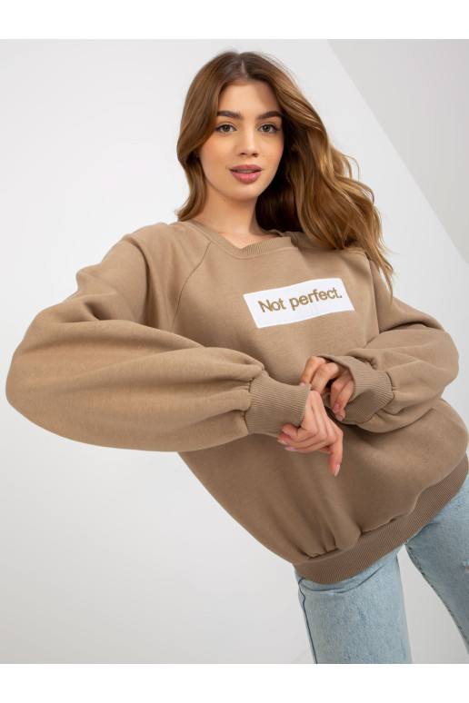 Megztinis-EM-BL-N652.46-tamsiai smėlio spalvos