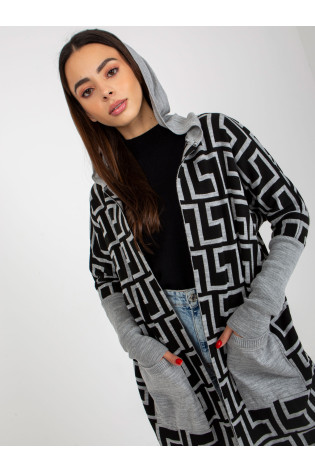Cardigan-VI-SW-21TU1446.19P-pilka-juoda 2