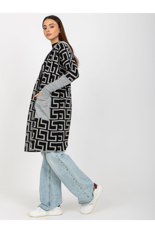Cardigan-VI-SW-21TU1446.19P-pilka-juoda