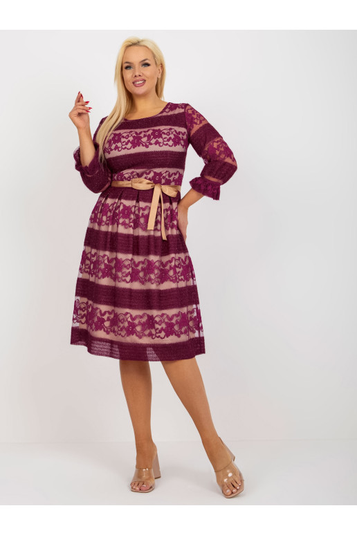 Suknelė-LK-SK-507356.01-violetinė