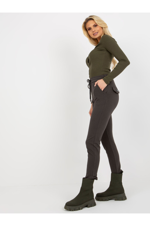 Sportinės kelnės-RV-DR-8369.89P-tamsi chaki