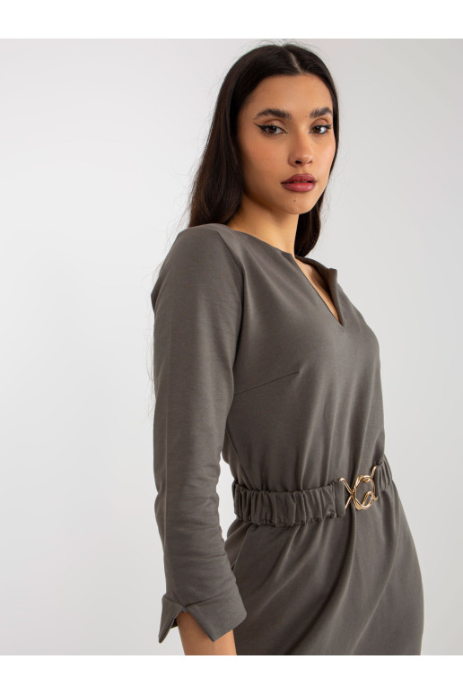 Suknelė-TW-SK-BL-1011.17-khaki