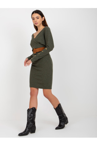 Suknelė-TW-SK-BE-BQ183.19-khaki