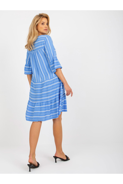 Suknelė - D73771M30214F - mėlyna