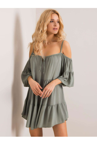 Suknelė-TW-SK-BI-80840.20-khaki 2