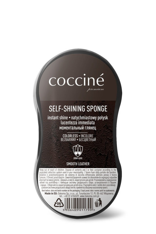 Coccine Shining Sponge Batų valiklis mažas