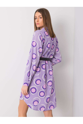Suknelė-DHJ-SK-12765.11-šviesiai violetinė
