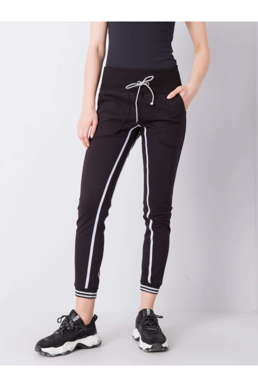 Sportinės kelnės-CHA-DR-0418.11-juodos