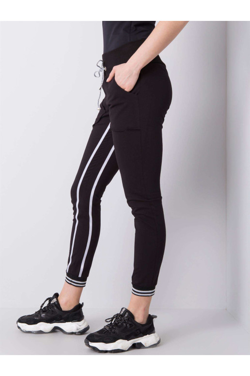 Sportinės kelnės-CHA-DR-0418.11-juodos