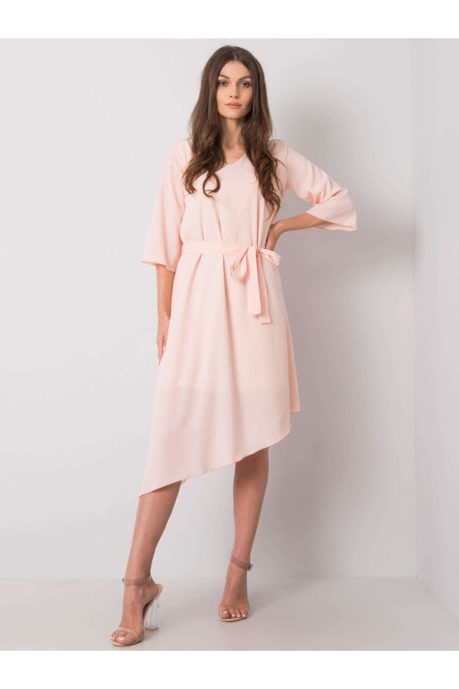 Suknelė-LK-SK-508026.03P-šviesiai rožinė