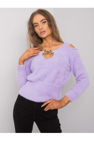 Megztinis-LC-SW-7033.27X-šviesiai violetinis