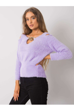 Megztinis-LC-SW-7033.27X-šviesiai violetinis