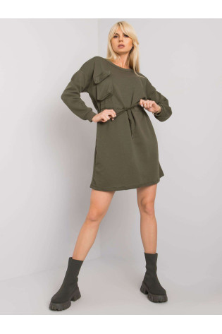 Suknelė-RV-SK-7011.27X-khaki